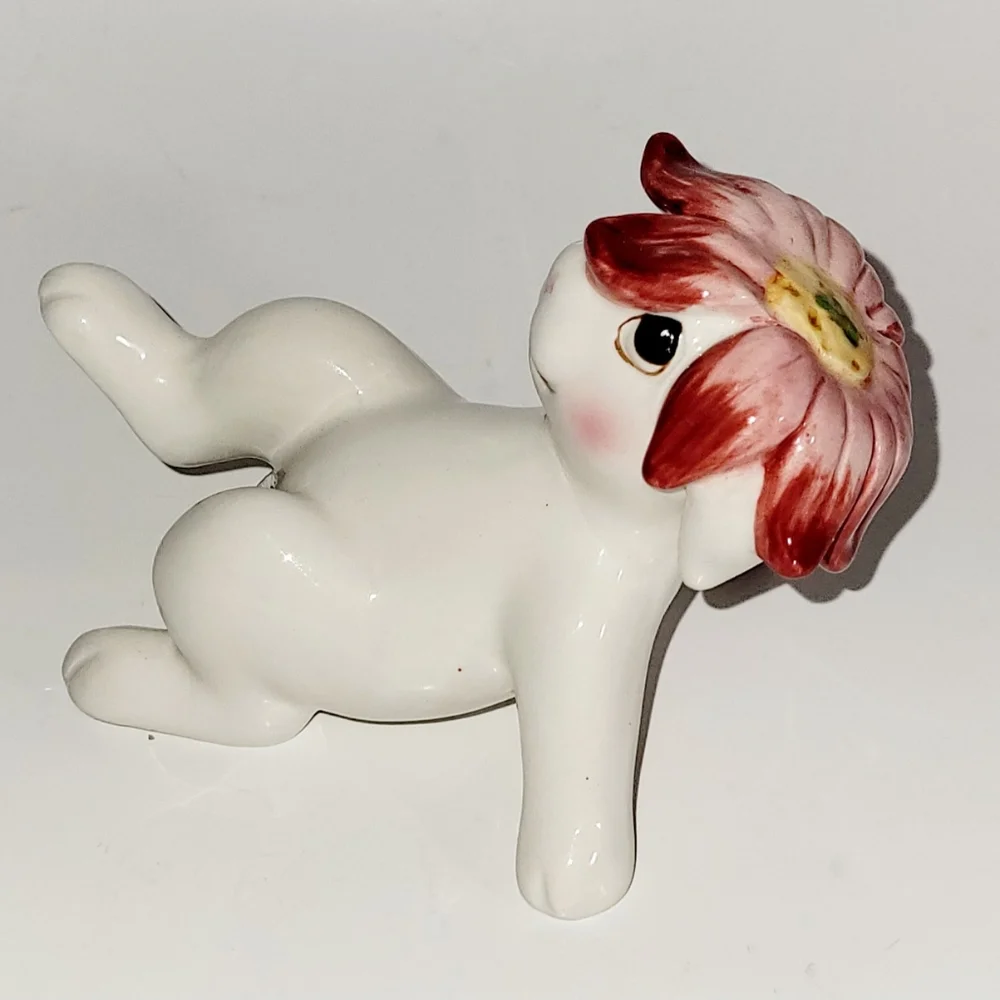 Fitz and Floyd Bunny Blooms, Fitz & Floyd Essentials, Tumbling Figurine Decor